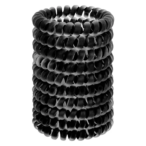 Miniatura 21 de JessLab Lazos para el cabello en espiral para mujeres, paquete de 10 sujetadores de cola de caballo sin rastro y sin daño, bandas para el cabello