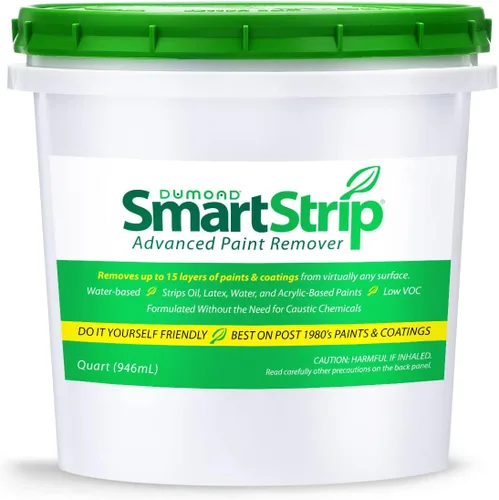 Miniatura 9 de Smart Strip Removedor de Pintura Avanzado - para Eliminación de Recubrimientos Acrílicos, Látex, Aceite y a Base de Agua - Fórmula No Cáustica