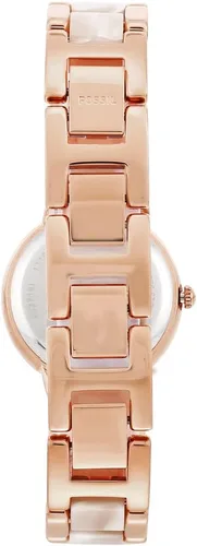 Miniatura 2 de Fossil Virginia - Reloj para mujer con detalles de cristal y correa de acero inoxidable autoajustable