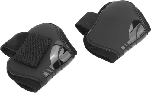 Miniatura 6 de Zerodis Botas de tendón de caballo, 4 unidades, botas protectoras de pezuña de caballo, ligeras, ajustables, botas de frente abierto, botas equinas