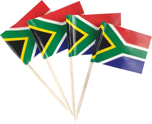 Miniatura 41 de JBCD Bandera afroamericana con palillo de dientes panafricano, mini banderas negras de liberación para cupcakes, 200