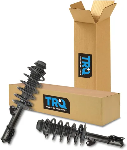 Miniatura 155 de TRQ Conjunto de Amortiguador y Resorte Delantero Cargado con Resorte Helicoidal Pre-ensamblado Compatible con Jeep Cherokee Limited AWD 14-22 Sin