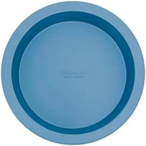 KitchenAid Molde redondo de acero aluminizado antiadherente, apto para lavavajillas, 9 pulgadas, terciopelo azul