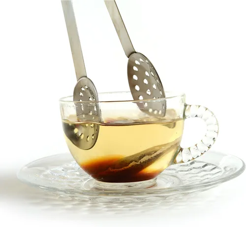 Miniatura 4 de Norpro Exprimidor de bolsas de té redondas de acero inoxidable, talla única