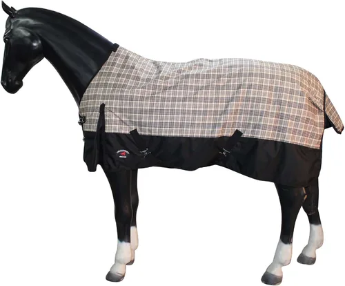Miniatura 10 de Challenger 600D Caballo Participación Impermeable 300G Polyfill Manta Invierno Turquesa 21EE03