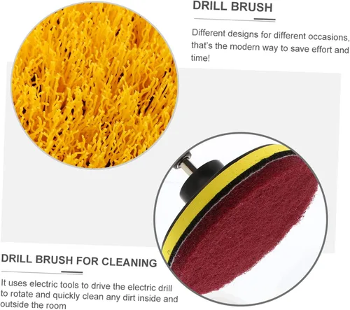 Miniatura 2 de 2 juegos de 11 cepillos de limpieza para taladro, kit de broca de vidrio para cocina, kit de limpieza de cepillo de limpieza de cepillo accesorio