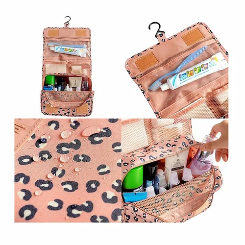 Miniatura 4 de seven wolves Bolsas de cosméticos colgantes - Organizador de viaje portátil Bolsas de cosméticos Bolsas de cosméticos Cajas de señoras Kit de Rosado