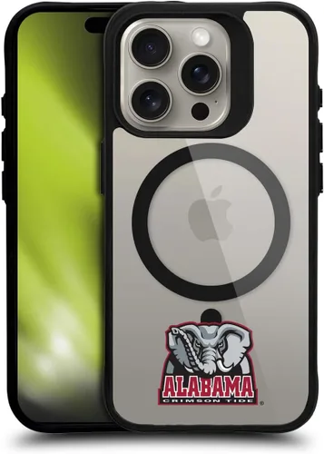 Miniatura 448 de Head Case Designs Funda de gel suave con licencia oficial de la Universidad de Alabama UA Collage compatible con Apple iPhone 13 Pro Max