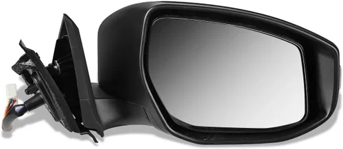 Miniatura 11 de DNA MOTORING OEM-MR-NI1320225 Estilo de fábrica alimentado+calentado+señal de giro izquierda espejo de puerta de vista lateral compatible con Nissan
