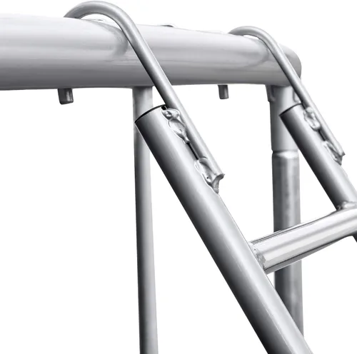 Miniatura 8 de Trampolín para exteriores de 1500 libras y 16 pies con red de seguridad, trampolín recreativo resistente para patio trasero para niños y adultos