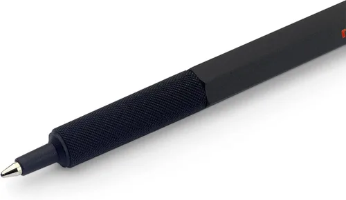 Miniatura 2 de Rotring 600 Bolígrafo de punta mediana, tinta negra, barril negro, recargable