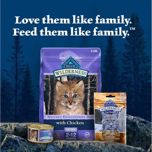 Miniatura 10 de Blue Buffalo Wilderness - Comida para gatitos, paquete variado de paté de comida húmeda para gatos con alto contenido de proteínas y sin granos