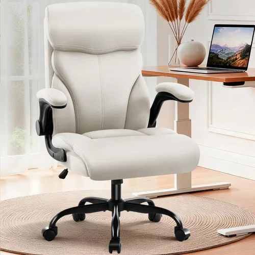 Miniatura 20 de AreShark Silla de oficina – Silla ejecutiva de escritorio cómoda transpirable con respaldo alto y soporte lumbar, silla ergonómica de cuero rodante