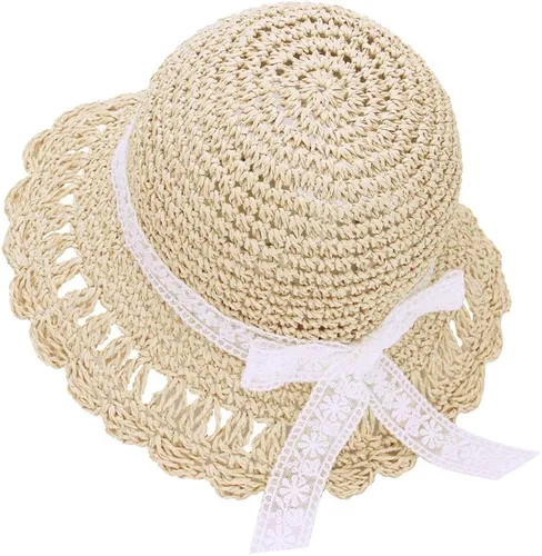 Miniatura 2 de Sombrero de paja para el sol con lazo, para la playa y el verano