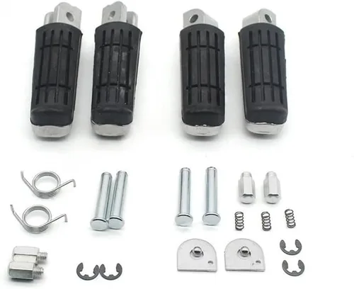 Miniatura 2 de Passenger Foot pegs Motorcycle Front Rear Footrests Foot Pegs For FZ400 FZ600 FZS600 FZS1000 FZ1000 FZ-8 FZ8 FZ6 FZ1 XJ600 XJ900 TDM850 T