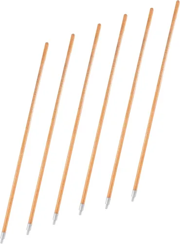 Miniatura 26 de Matthew - Cabezales de repuesto para trapeador húmedo de algodón resistente (azul, mediano, paquete de 12) con 2 paños de microfibra para uso