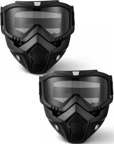 Miniatura 12 de Frienda Gafas para motocicleta, máscara de paintball, anti niebla, gafas de montar en motocicleta, tácticas, Airsoft, gafas de seguridad ATV