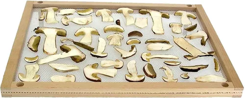 Miniatura 2 de Eppicotispai Secador de alimentos apilable de madera de haya con red