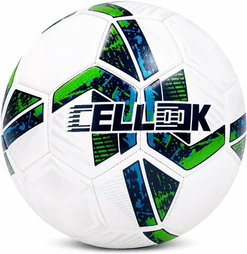 Miniatura 9 de Soccer Ball Size 5 Size 4 with Pump Deflated, Official Size and Weight Long-Lasting Soccer Ball for Youth Teens Adult, Indoor Outdoor Training