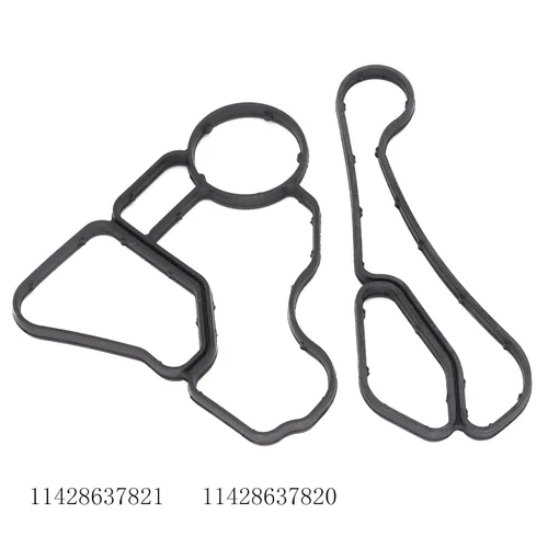 Miniatura 7 de 11427525335 para BMW E90 E92 328I 3.0L Junta de enfriador de aceite 11427537293 Junta de carcasa de filtro de aceite X3 X4 X5 Z4 128i 323i 328xi
