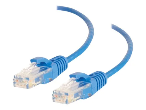 Miniatura 6 de C2G/Cables to Go 27872 Cable de red Ethernet cruzado Cat6 sin blindaje (UTP) sin enganche, amarillo (2,13 metros/7 pies)