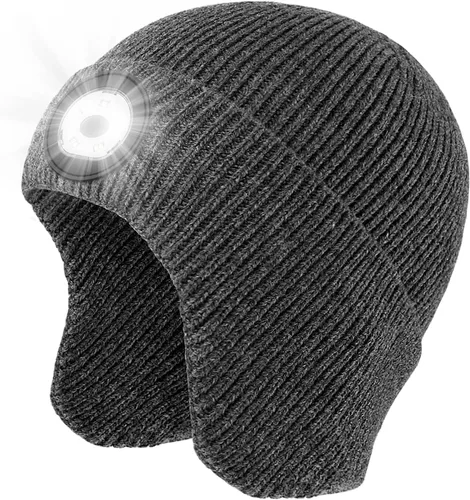 Miniatura 16 de Gorro Bluetooth con auriculares ligeros e inalámbricos, micrófono integrado y altavoces estéreo mejorados con música