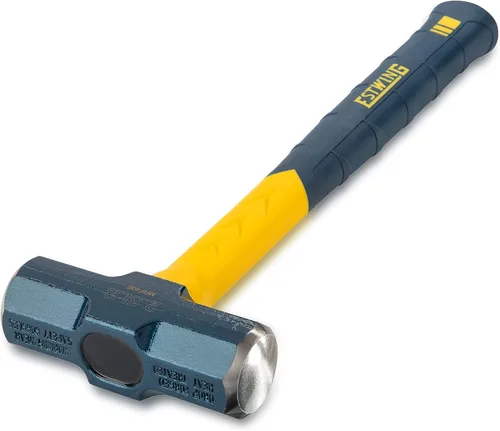 Miniatura 2 de ESTWING Sure Strike Engineer's Hammer - Trineo de 40 onzas con mango de fibra de vidrio y agarre antideslizante para cojín - MRF40E