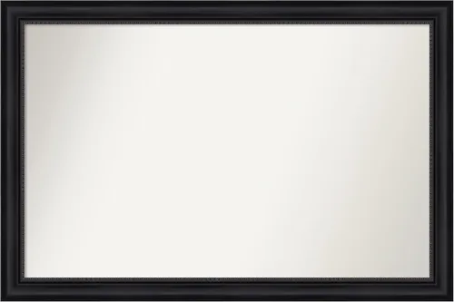 Miniatura 337 de Amanti Art Espejo personalizado, espejo de baño negro Astor, espejo de pared o espejo de tocador de baño sobre el fregadero (25 x 25 pulgadas)