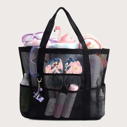 Miniatura 4 de Bolso de viaje para la playa con zíper, para mujer, plegable, impermeable, para la noche