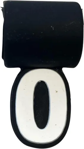 Miniatura 6 de Dijes de silicona para collar de béisbol de tornado, bandera de EE. UU., cruz 4:13, número de jersey Números uniformes