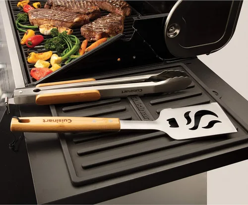 Miniatura 5 de Cuisinart CTM-820 - Alfombrilla de silicona para herramientas, 11 x 14 pulgadas, color negro