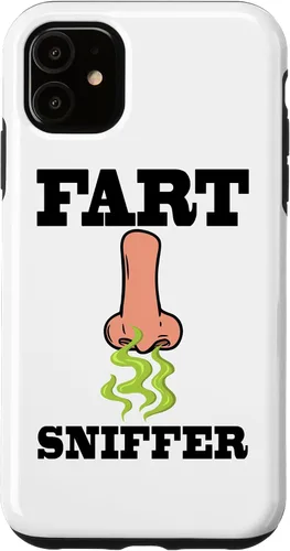 Miniatura 8 de Fart Sniffer Shirt, Gross Dad Joke Shirt, Weird Funny Fart Case for iPhone 17