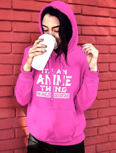 Miniatura 3 de Tstars Anime Hoodie Women Teen Girls It's An Anime Thing Novelty Pullover Hoodies