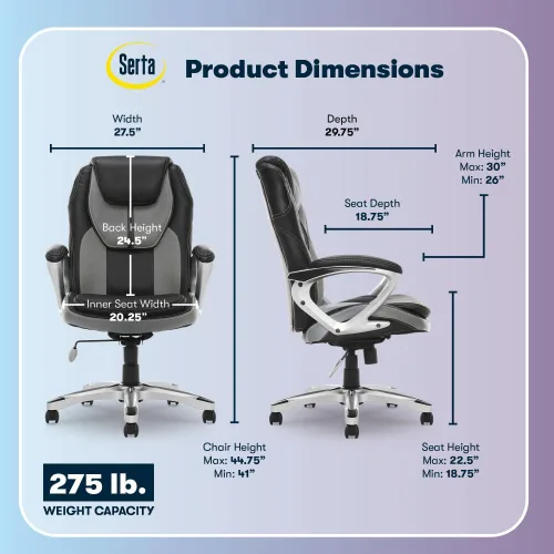 Miniatura 3 de Silla Serta, Tela