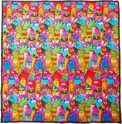 Miniatura 6 de HeyToo Bufanda cuadrada de seda 100% grande para mujer, colección de arte de lujo, bufanda para el cuello