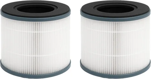 Nispira AP-T10 AP-T10FL Reemplazo de filtro HEPA 3 en 1 de carbón activado para purificador de aire Homedics AP-T10-BK AP-T10-WT | Elimina humo,