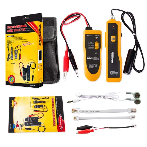Miniatura 7 de NOYAFA D3IN0580-B Localizador de alambre de cable subterráneo, localice fácilmente alambres en vallas de alambre, controlador de aspersores