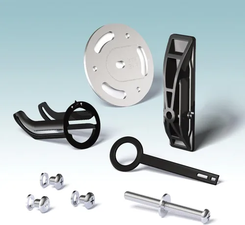 Miniatura 8 de Moen SMA1005CH Home Care Anclaje Securemount, 1 Anclaje, Cromado