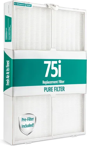 Alen - Filtro de repuesto para purificador de aire, BreatheSmart 75i, PURE, H13 True HEPA B7-Fresh compatible (puro)