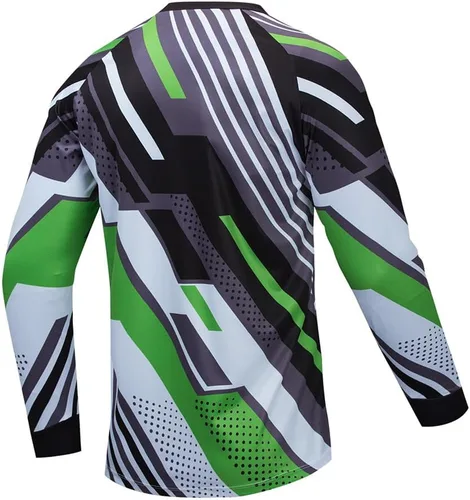 Miniatura 89 de Hotlion Camiseta de ciclismo para hombre, manga larga, MTB Motocross, ropa de carreras todoterreno