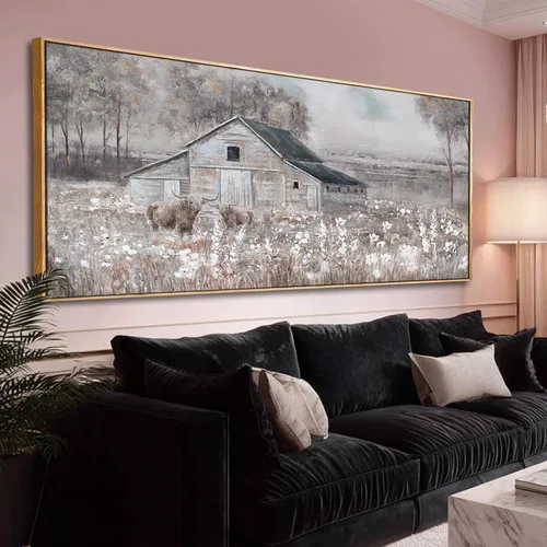 Miniatura 14 de SDYA Lienzo decorativo de pared con diseño de bosque, decoración de pared, impresiones fotográficas de 24 x 36 pulgadas, imágenes para pósteres