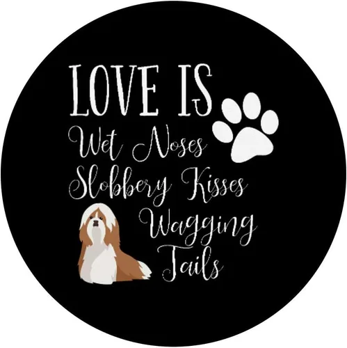 Miniatura 3 de Shih Tzu Pop Socket I Love My Dog Gift Cute - PopSockets Grip and Stand for Phones and Tablets