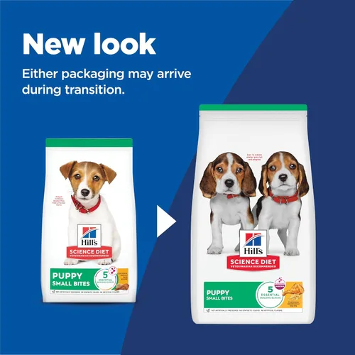 Miniatura 2 de Hill's Science Diet: alimento para cachorros, nutrición premium, croquetas pequeñas, alimento seco para perros, pollo y arroz integral, bolsa de 4.5