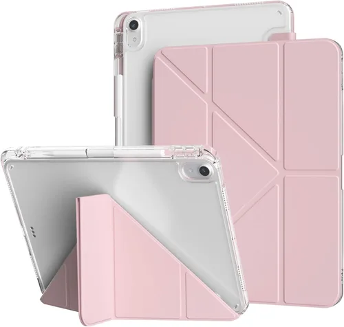 Miniatura 12 de kenke Funda para iPad Air de 11 pulgadas M4/M3/M2 (2026/2025/2024), para iPad Air de 5ª/4ª generación 2022/2020 con soporte para lápices, cubierta