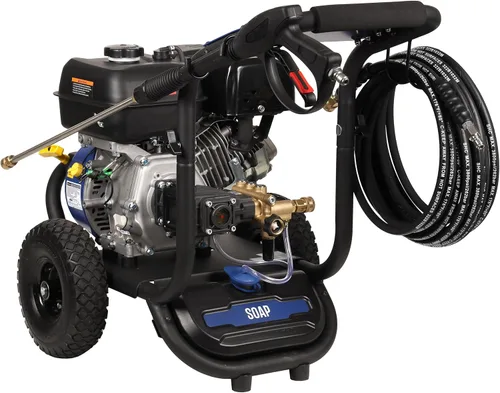 Miniatura 10 de Lavadora a presión alimentada por gas Westinghouse WPX3800, de 3,800 PSI y 3.6 GPM máx., tanque de jabón a bordo, pistola de pulverización