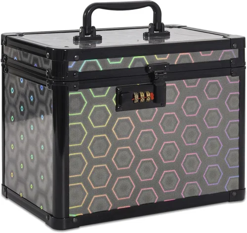 Miniatura 21 de Cajas pequeñas con cerradura de combinación para medicamentos con código para artículos personales, caja de seguridad para medicamentos y documentos
