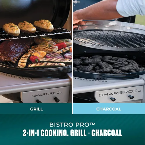 Miniatura 3 de Charbroil Bistro Pro - Parrilla de gas para espacios pequeños y patios, color negro - 25302161