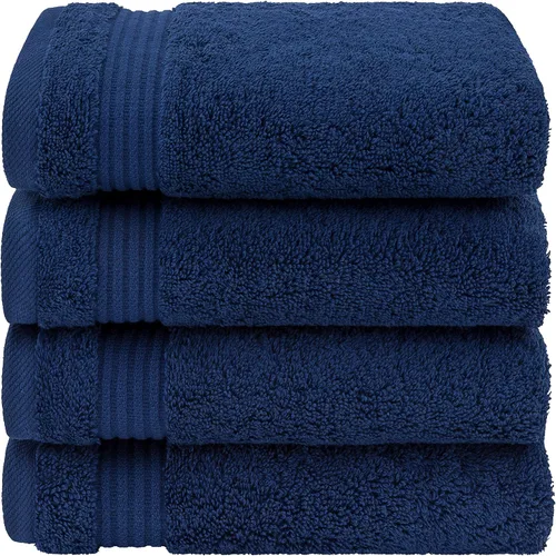 Miniatura 4 de Toalla American Veteran, Juego de Toallas de Mano para Baño de 4, 100% Conjunto de Toallas de Mano Turcas de Algodón, Toallas de Mano Suave