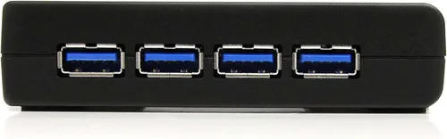 Miniatura 2 de StarTech. com Hub USB 3.0 SuperSpeed de 4 puertos con adaptador de corriente 5Gbps - Multipuerto portátil USB-A Dock IT Pro - Hub de expansión