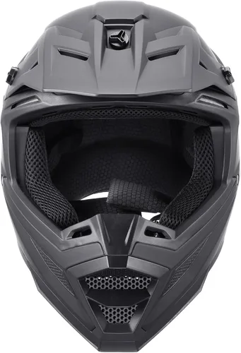Miniatura 8 de OUMURS DOT - Casco de motocross para adultos con gafas, guantes y máscara ajustable, visera solar, casco para adultos, todoterreno, motocross
